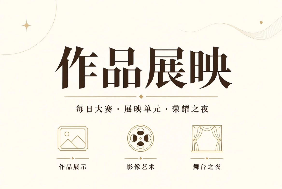 作品展示与终场礼